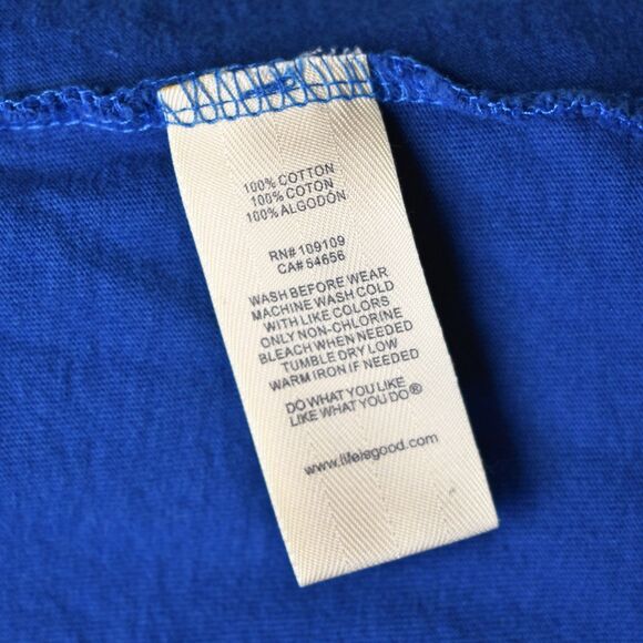 Life Is Good Blue There is Nothing I Wouldn't Give Long Sleeve T-Shirt-Women's L - Picture 8 of 8